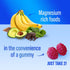 Magnesium Gummy - High Absorption Magnesium Citrate Supplement for Relaxation, 60 Raspberry Gummies