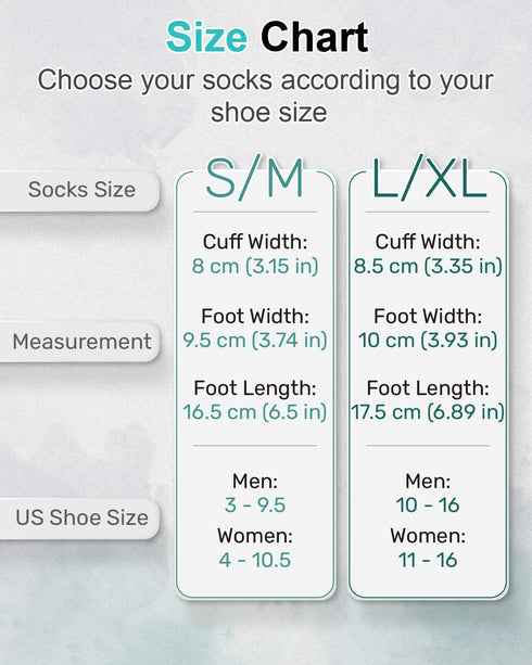 Tumaz Foot Compression Sleeves & Foot Roller Set for Women & Men - Plantar Fasciitis Compression Socks for Foot Pain