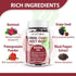 Nitric Oxide Beet Root Gummies 6000MG Supplements - Sugar Free Beetroot Grapeseed Powder
