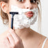 Resin Handle Shaving Brush for Men, Badger Hair Shave Brush for Wet Shaving with Cream & Soap, Safety Razor Accessory