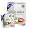 Lunovus Premium Eyelid Wipes with Tea Tree and Coconut Oil - Cleansing Wipes for Itchy Eyes, Box of 30