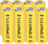 8 Packs 1.2V AA 900mAh Ni-CD Rechargeable Batteries for Outdoor Solar Lights, String Lights, Garden Lights, Solar Wall