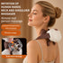 TSDRBWO 4D Neck and Shoulder Massager,Portable Shiatsu Back Massage Hand-Shaped Deep Tissue Kneading Massager with Heat
