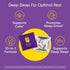 De-stress & Sleep Daily Multivitamin Supplement, 30 Pack with Relaxation, Sleep Onset, Vitamin C, B6, Magnesium,