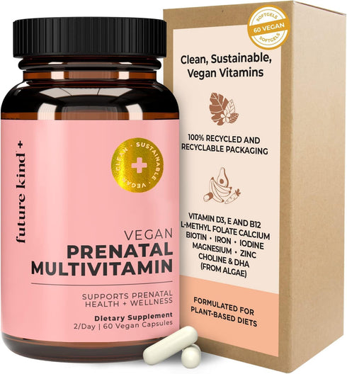 Future Kind Prenatal Vitamin - Pregnancy, Lactation, and Wellness Support with DHA