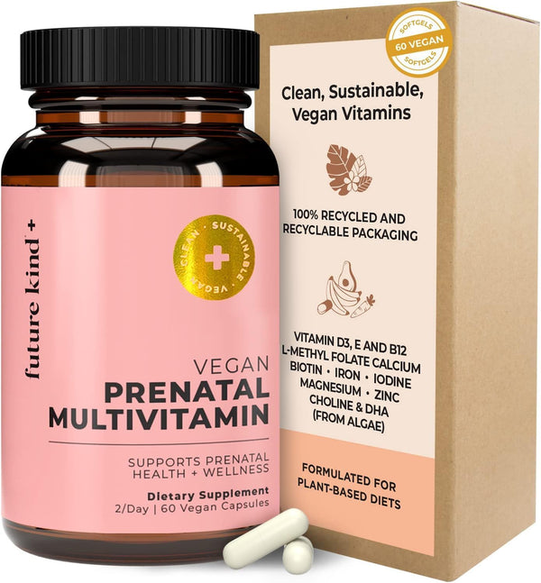 Future Kind Prenatal Vitamin - Pregnancy, Lactation, and Wellness Support with DHA