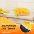SetSail 30 Count 1 360 Duster Refills for Swiffer Duster with Handle Dusters for Cleaning Disposable Duster Refill
