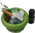 LUXE COVE Set 10 ml Set Spring Collection Essential Oil Diffuser Green Plaster Aromatherapy Diffuser with Natural