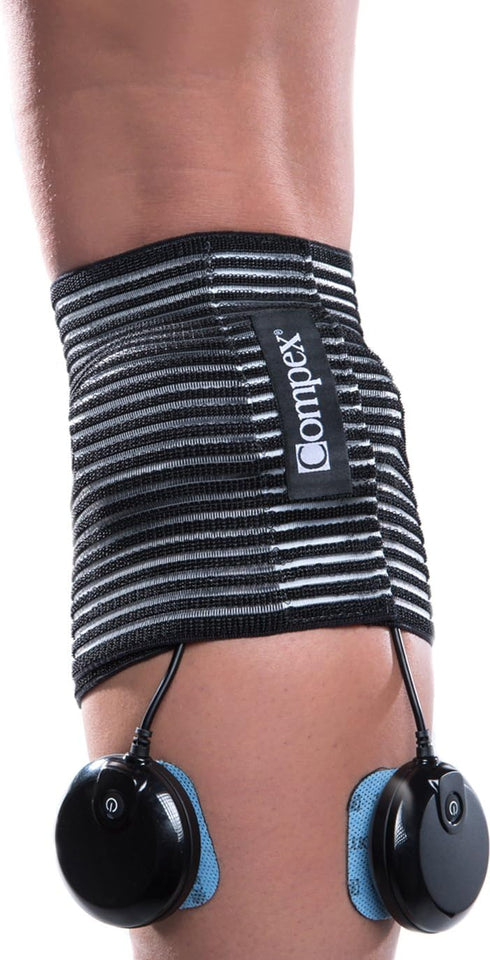 Compex Electrode Wraps - 4 Wraps to Hold Electrodes in Place During Physical Activity for Edge, Performance, Sport