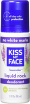 Kiss My Face Paraben Free Liquid Rock Roll-On Deodorant, Lavender, 3 Fl Oz, Pack of 2
