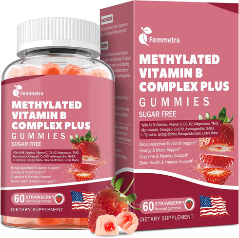 Ultra Methylated Vitamin B Complex Sugar Free Gummies - All B Vitamins