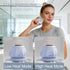 Mini Hands-Free Muscle Massager with Heat & Vibration, Compact Deep Tissue Trigger Point Recovery Massager with Suction
