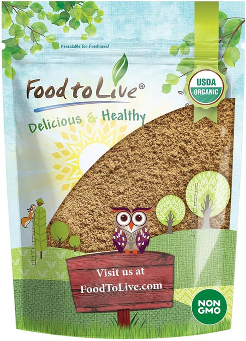 Food to Live Organic Camu Camu Powder | 8 Ounces - Non-GMO, Kosher, Raw Vegan Superfood