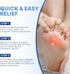 Hermon Athletes Foot Treatment Cream Extra Strength Antifungal for Cracked Heels, Dry Skin & Itchy Feet Soothes