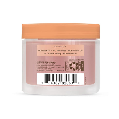 SheaMoisture Flaxseed Edge Control Gel Hair Products for Curly Hair Coconut and Hibiscus Paraben-Free Hair 3.5 oz