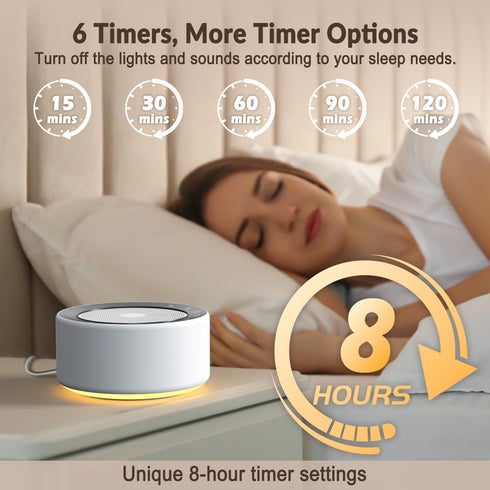 Kipcush White Noise & Baby Night Light Bundle