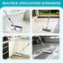 SetSail 3 1 54-in Floor Scrub Brush, in Floor Scrub Brush with Adjustable Long Handle and Scraper Heavy Duty Stiff