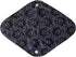 Sigzagor 6 12 Inch Pieces Heavy Flow Charcoal Bamboo Mama Cloth/Menstrual Pads/Reusable Sanitary Pads