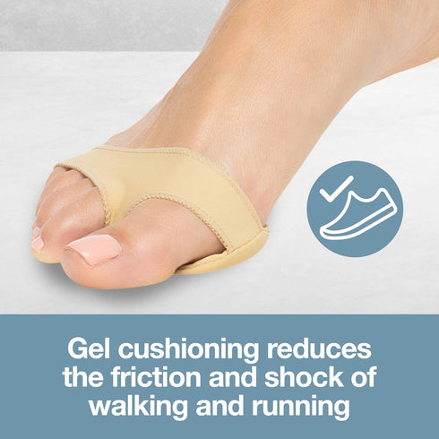 ZenToes Ball of Foot Pads - Metatarsal Gel Cushions for Pain Relief, 1 Pair (Small, Women 5-7, Men 6-8)