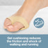 ZenToes Ball of Foot Pads - Metatarsal Gel Cushions for Pain Relief, 1 Pair (Small, Women 5-7, Men 6-8)