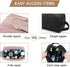 BAGSMART Toiletry Bag for Women - Water-resistant Cosmetic Makeup Organizer Travel Bag