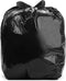 Aluf Plastics 33 Gallon 1.25 MIL Black Heavy Duty Trash Bags - Pack of 100, 33" x 39" for Industrial & Outdoor