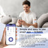 Wireless TENS & EMS Unit Back Pain Relief Massager - APP Controlled Bluetooth EMS Muscle Stimulator Machine for Back