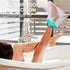 quiheat Waterproof Leg Cast Cover for Showering, Reusable Shower Sleeve for Foot After Surgery, Watertight Non-Slip