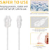 EASICUTI Upgrade Baby Tongue Cleaner, 52PCS Newborn Baby Toothbrush, Disposable Infant Oral Cleaner