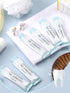 Loopeer 50 Pcs Organic Oil Pulling Travel Sachets, Coconut Peppermint Oil Pulling for Teeth Whitening and Healthy Teeth