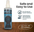 Super Cleaner, Pre-Finish Teak Cleaner & Brightener, Water-Based No Oil Teak Wood Restorer, 8 oz