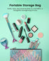 Mermaid Makeup Brushes Set, NIZIYI 11PCS Foundation, Eyebrow, EyeShadow, Lip Brushes with Bag