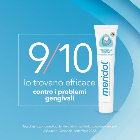 Meridol Pack (2 75 ml) GENCIVES IRRITEES Dentifrice Double x