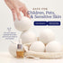 Handy Laundry Wool Dryer Balls - Natural Fabric Softener, Reusable, Pack of 6, Reduces Wrinkles & Saves Time