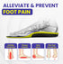 Work Orthotic Insoles for Plantar Fasciitis - Welnove Superior Comfort Work Boot Insoles for Standing All Day - Anti