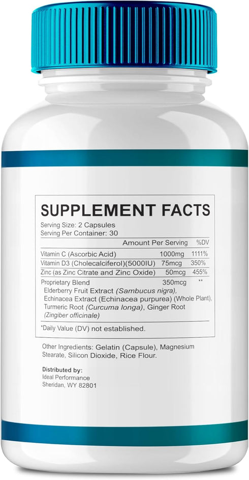 IDEAL PERFORMANCE (2 Pack) Retina Clear Eye Supplement - Retina Clear for Eyes Capsules - Maximum Strength, Advanced