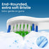 Replacement Toothbrush Heads 10 Pack for Bitvae Daily D2 Rechargeable Toothbrush, White Refills