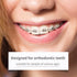 Interdental Brush, Angle Dental Brush Cleaner Toothpick Flossing Head with Portable Case for Tight Teeth