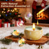 Obcxin 6 Pack, 100% Christmas Scented Candle Gift Christmas Candles for Home Scented, Natural Soy Wax Long Lasting Jar