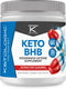 Ketologic Keto BHB - Exogenous Ketone Supplement, Patriot Pop Flavor, 30 Servings