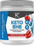 Ketologic Keto BHB - Exogenous Ketone Supplement, Patriot Pop Flavor, 30 Servings