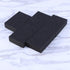 Sponge 5Pcs Carborundum Non-Scratch Emery Brush - Kitchen Scrubber for Home, Restaurant, Hotel (Black)