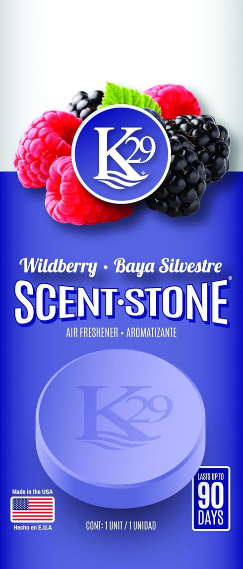 K29 'Wild Berries' Stone Air Freshener, (Pack of 4)