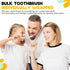 CHENGU 200 Pack Individually Wrapped Disposable Toothbrush Bulk, Single Use Travel Toothbrushes for Adults (Yellow)