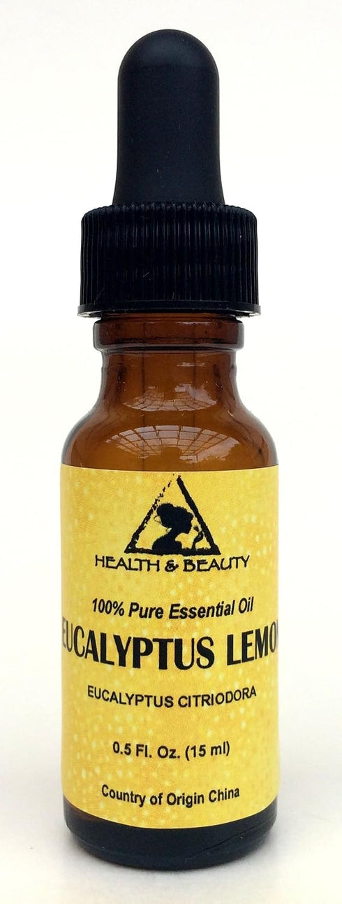 HEALTH & BEAUTY 100% 0.5 oz, 15 ml Eucalyptus Lemon Essential Oil Aromatherapy Therapeutic Grade Pure Natural