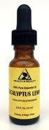 HEALTH & BEAUTY 100% 0.5 oz, 15 ml Eucalyptus Lemon Essential Oil Aromatherapy Therapeutic Grade Pure Natural