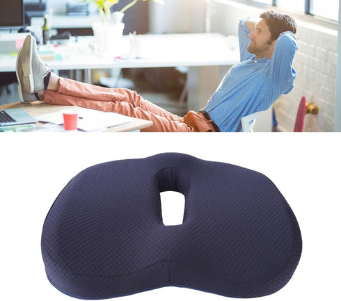 Seat Cushion Donut Pillow, Donut Pillow Office Orthopedic Donut Cushion Memory Foam Soft Breathable Seat Pillow Pad