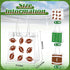 Resholder 30 3 8 8 3.15 Inch Pcs Football Clear PVC Gift Bags Bulk Styles Rugby Themed Snack Goodie Bags with Handle