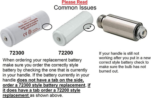 Replacement Rechargeable Battery for Welch Allyn 72200 3.5V