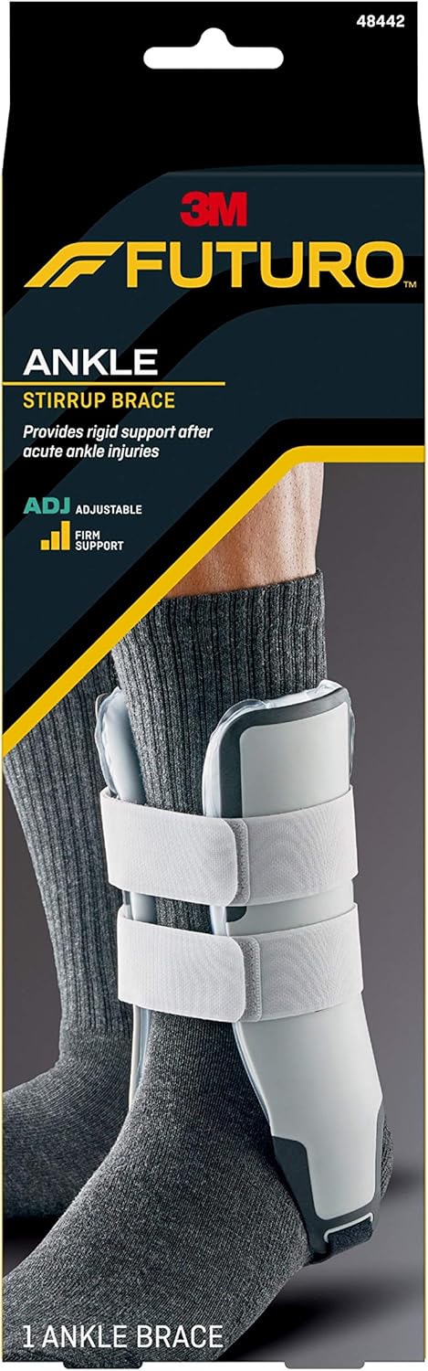 FUTURO Stirrup Ankle Brace, One Size, Ideal for Sprains and Strains